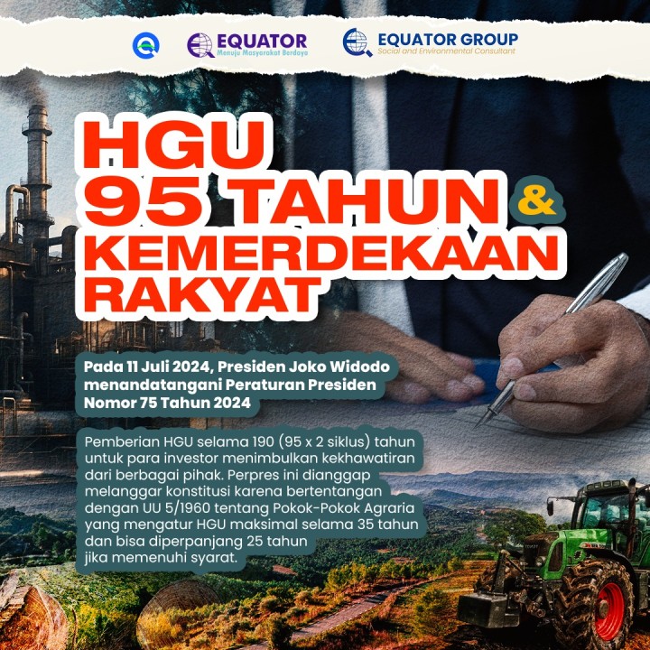Hak guna Usaha (HGU) 95 Tahun