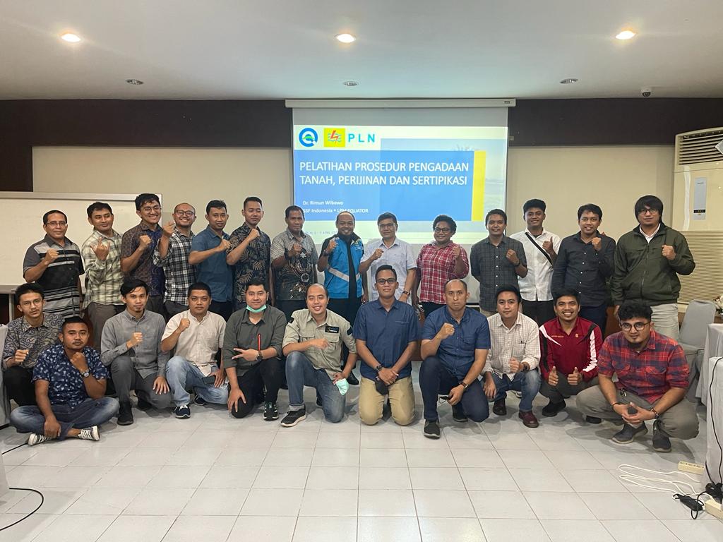 Training and Workshop on Procedures for Implementing Land Acquisition for Development for the Public Interest – PLN UPDL Makassar (Phase I)